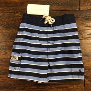 Ralph Lauren Baby Boy Striped Swim Shorts